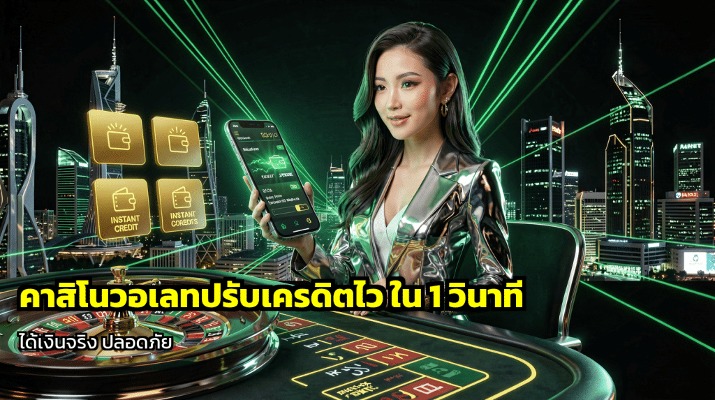 คาสิโนวอเลทปรับเครดิตไว