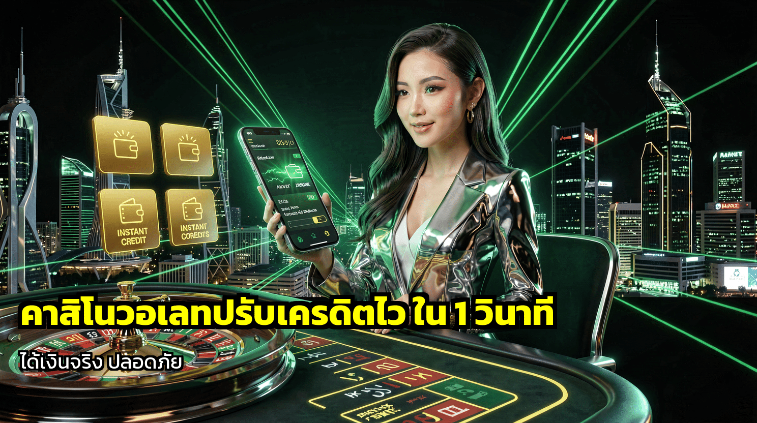 คาสิโนวอเลทปรับเครดิตไว