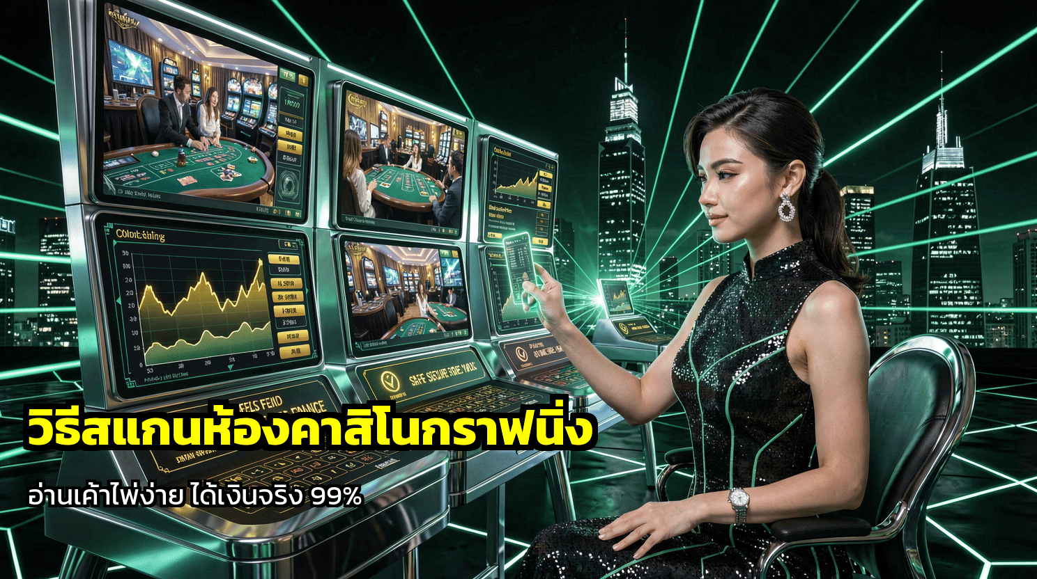 วิธีสแกนห้องคาสิโนกราฟนิ่ง